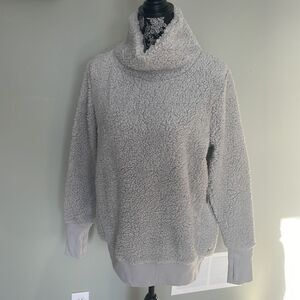 Andrew Marc Teddy Fleece Cozy Pullover NEW